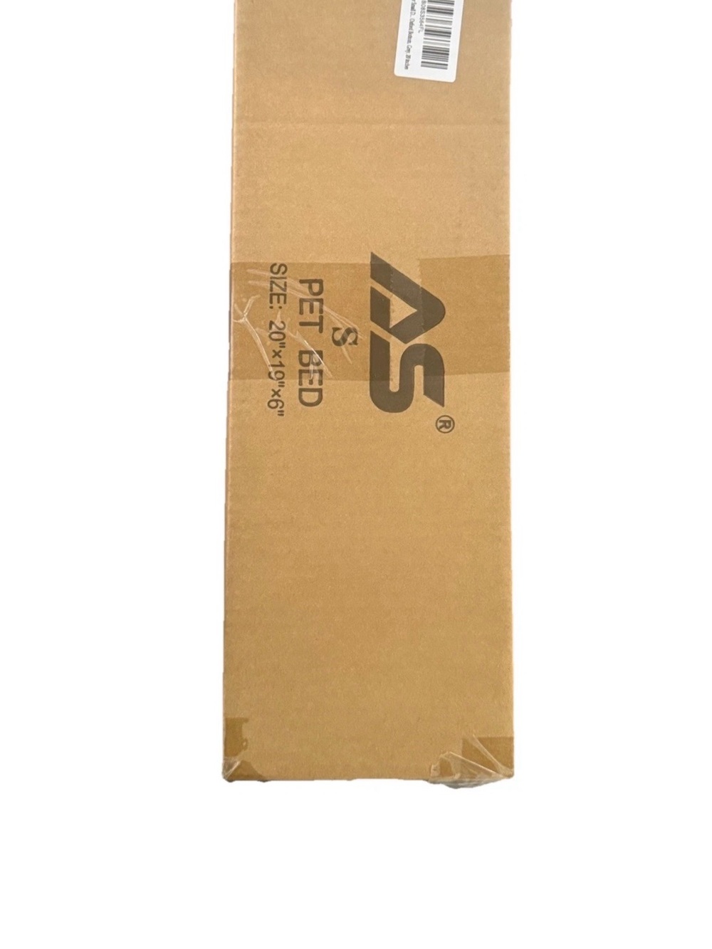 AS Pet Bed (Boxed) - Brown Cardboard